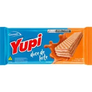 WAFER YUPI CASAREDO DOCE DE LEITE 80GR