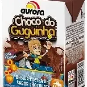 BEBIDA LACTEA CHOCOLATE UHT AURORA CHOCO DO GUGUINHA 200ML