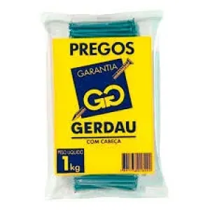 PREGO GERDAU 20X48 C/CABECA 1KG