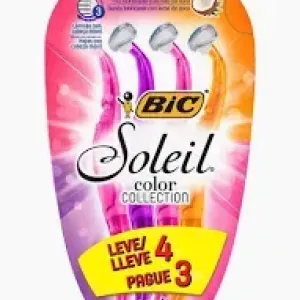 APARELHO DE BARBEAR BIC COMFORT 3 CABO MOVEL PELE NORMAL C/2