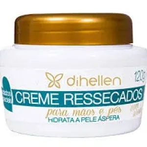 CREME P/MAOS E PES RESSECADOS DIHELLEN C/UREIA 120G