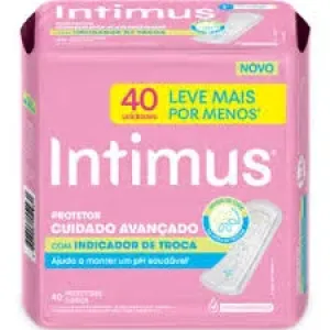ABSORVENTE INTIMUS CUIDADO AVANCADO C/40