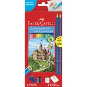 LAPIS CARPINTEIRO VERMELHO FABER CASTELL