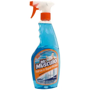 LIMPA VIDROS E SUPERFICIES MR MUSCULO  500ML