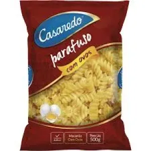MASSA CASAREDO PARAFUSO C/OVOS 500G