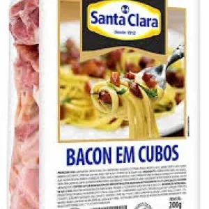 BACON EM CUBOS SANTA CLARA 200GR