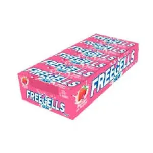 BALA FREEGELLS MORANGO C/ RECHEIO  27,9GR