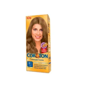 COLORACAO CREME COR E TON LOURO CINZA CLARO 8.1