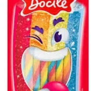 BALA DOCILE CANUDINHO ACIDO MORANGO 70GR