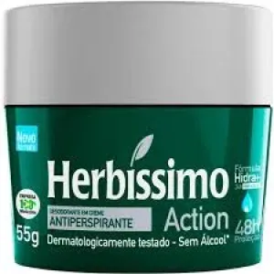 DESODORANTE EM CREME HERBISSIMO ACTION 48H 55G