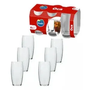 CONJUNTO COPOS OCA NADIR C/6 UN 400ML