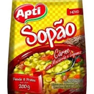 SOPAO APTI CARNE  C/VEGETAIS 180GR