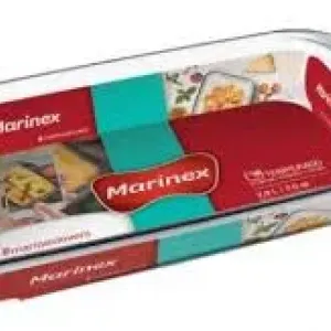 ASSADEIRA MARINEX VIDRO RETANGULAR PEQUENA 1.6L