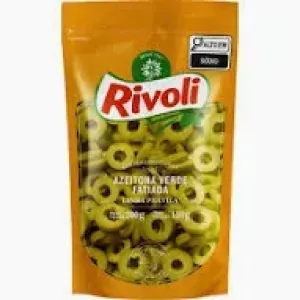AZEITONAS RIVOLI VERDES FATIADAS SACHE 150GR