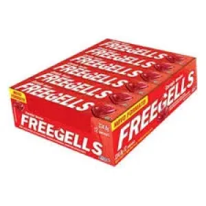 BALA FREEGELLS  CEREJA C/CHOCOLATE  27,9GR