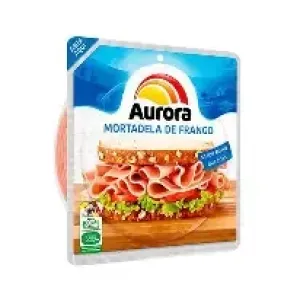 MORTADELA DE FRANGO AURORA FATIADA 180GR