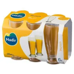 JOGO COPO VIDRO MUNICH NADIR 200ML C/6