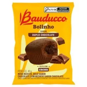 BOLINHO BAUDUCCO DUPLO CHOCOLATE 40GR