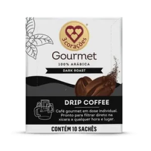 CAFE 3 CORACOES GOURMET DARK ROAST 11GR