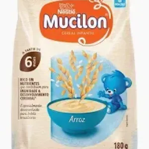 CEREAL INFANTIL MUCILON NESTLE ARROZ SACHE 180G