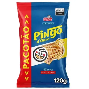SALGADINHO ELMA CHIPS PINGO D OURO PICANHA 120GR