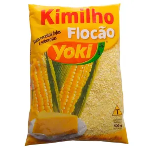 FARINHA DE MILHO YOKI KIMILHO FLOCAO 500G