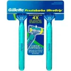 APARELHO DE BARBEAR GILLETTE ULTRAGRIP C/2