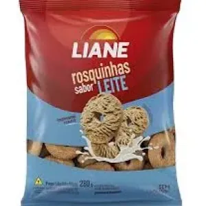 BISCOITO LIANE ROSQUINHA SABOR LEITE S/ LACTOS 280G