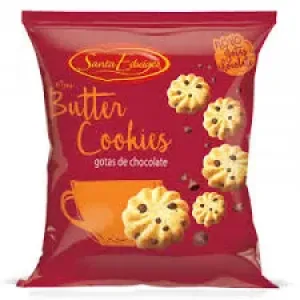 MINI BUTTER COOKIES GOTAS DE CHOCOLATE SANTA EDWIGES 100GR