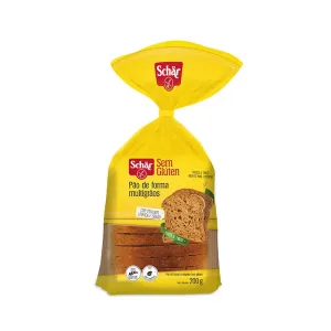 PAO SCHAR S/ GLUTEN MULTIGRAOS C/ PSYLLIUM E LINHACA 200G