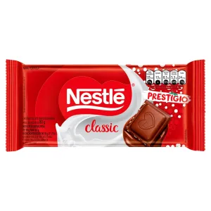 BARRA DE CHOCOLATE NESTLE CLASSIC PRESTIGIO 80GR