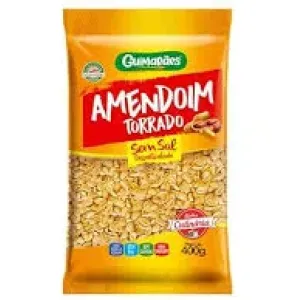 AMENDOIM GUIMARAES TORRADO INTEIRO DESPELICULADO SEM SAL 500G