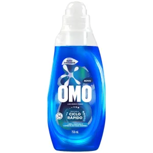 LAVAROUPA LIQUIDO OMO ACAO ANTIODOR 750ML