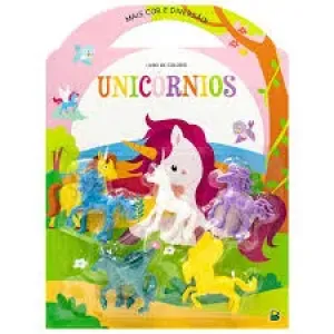 LIVRO D ECOLORIR UNICORNIOS BRASILEITURA