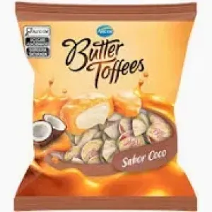 BALA ARCOR BUTTER TOFFEES COCO 90GR