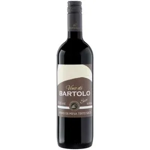 VINHO DE MESA TINTO SECO VINO DI BARTOLO 750ML