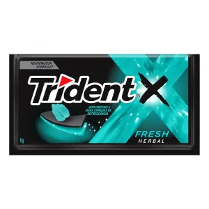 GOMA DE MASCAR TRIDENT FRESH HERBAL 8G C/5