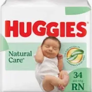 FRALDA HUGGIES RECEM NASCIDO NATURAL CARE C/ 18UN