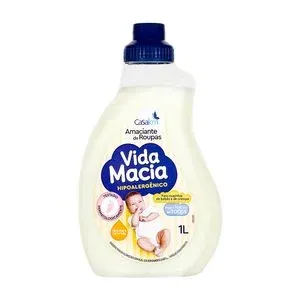 AMACIANTE DE ROUPA VIDA MACIA GLICERINA/CAMOMILA 1L