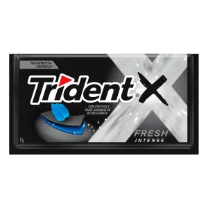 GOMA DE MASCAR TRIDENT FRESH INTENSE 8G C/5