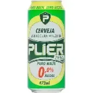 CERVEJA PLIER MALZBIER S/ALCOOOL  LATAO 473ML