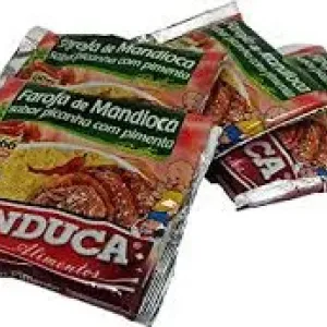 FAROFA DE MANDIOCA PICANHA C/PIMENTA PINDUCA  250GR