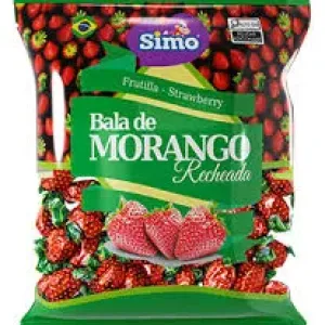 BALA SIMONETTO MORANGO RECHEADA 175G