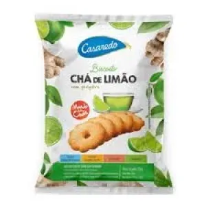 BISCOITO CASAREDO CHA DE LIMAO  GENGIBRE 200G