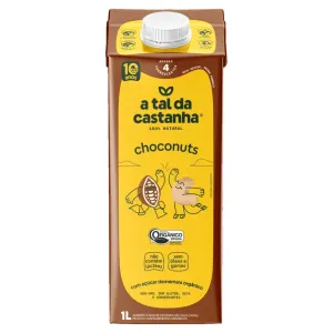 ALIMENTO DE CASTANHA DE CAJU E CACAU CHONUTS 1L