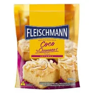 MISTURA P/BOLO FLEISCHMANN COCO CREMOSO 390G