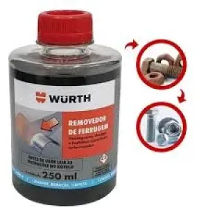 REMOVEDOR DE FERRUGEM WURTH 250ML