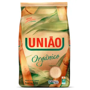 ACUCAR CRISTAL ORGANICO UNIAO 1KG