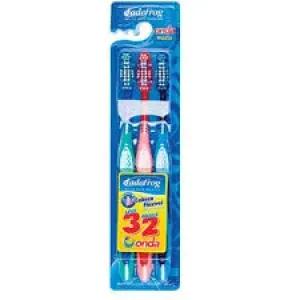 ESCOVA DENTAL JADEFROG ONDA MACIA LEVE3 PAGUE2