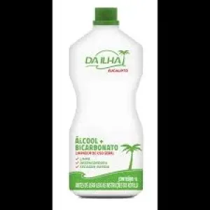 ALCOOL LIQUIDO DA ILHA EUCALIPTO ALCOOL +  BICARBONATO 1L